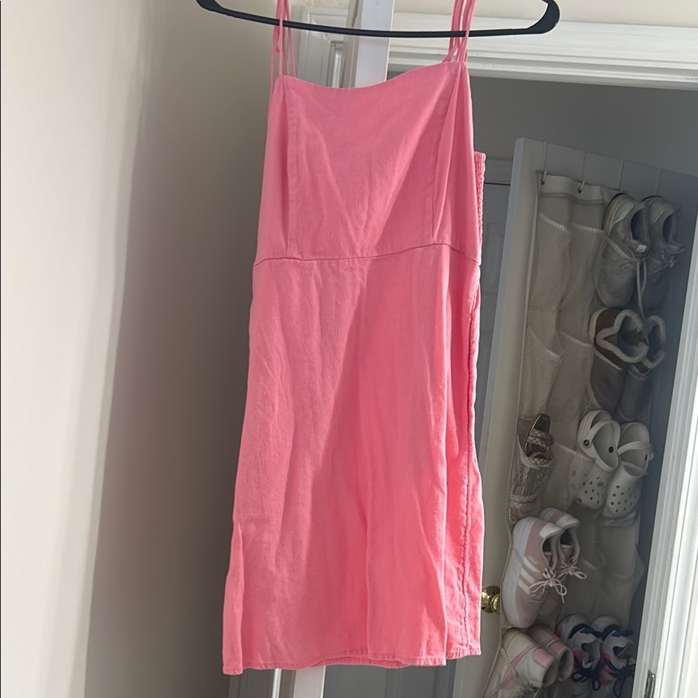 Pink Sleeveless Dress